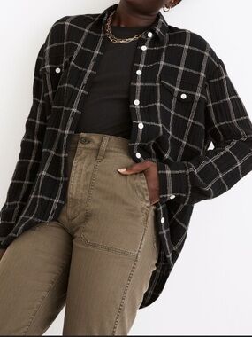 Madewell 100% cotton lightspun ex-boyfriend Shirt
